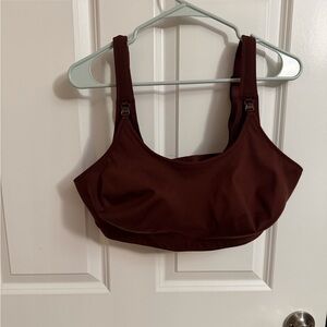 Gap Fit nursing sports bra in a mocha Women’s XL Excellent Condition.